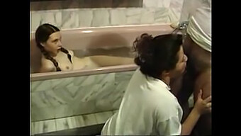 Average Joe Gets A Bath From His Daddy