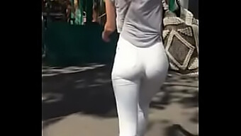 Nice Ass In Public Gets Voyeur'S Attention